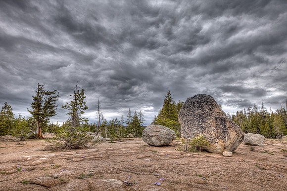 Boulder Field OnThe Truckee Trail