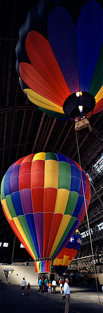 Balloons in Hangar One
