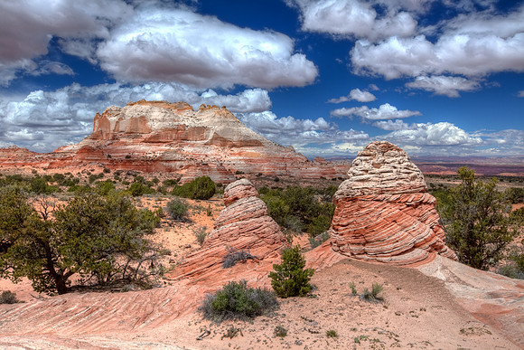 Hoodoos And Mesa