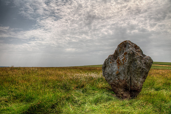 Monolith on West Kennet Avenue