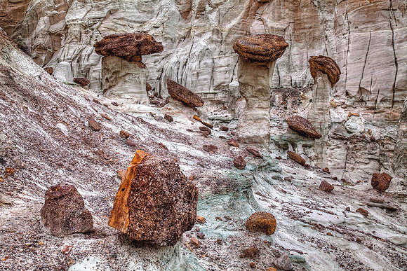 Wahweap Hoodoos - Six
