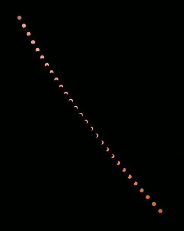 Partial Eclipse of the Sun - June 10, 2002